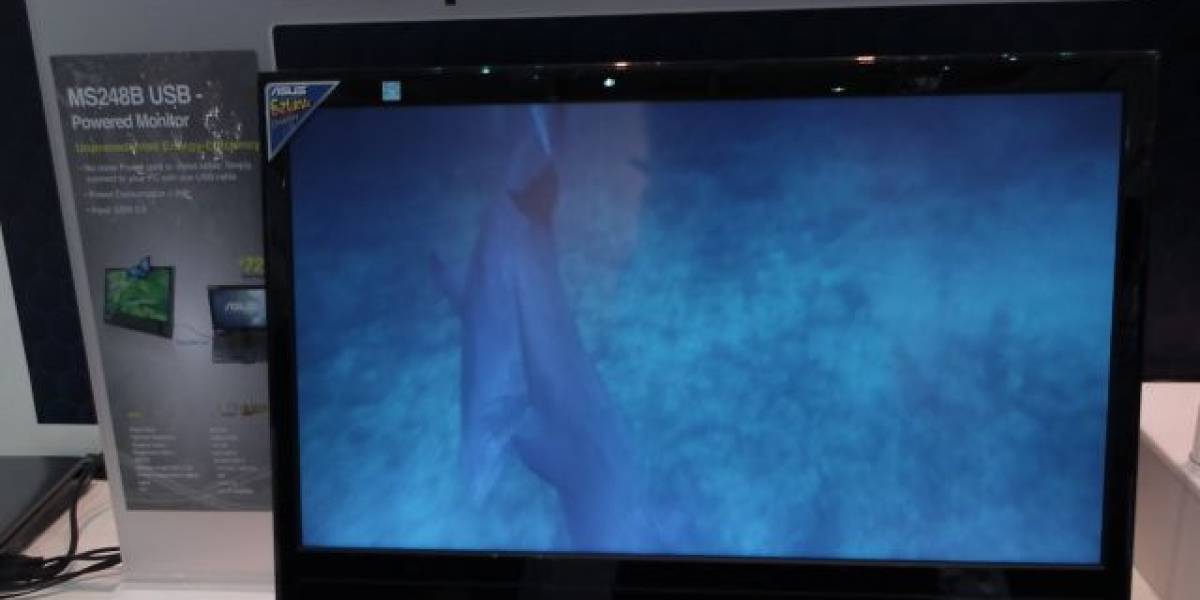 ASUS presenta monitor de 24 pulgadas para conectar vía USB 3.0