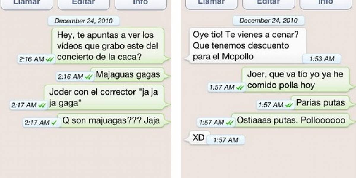 Maldita autocorrección