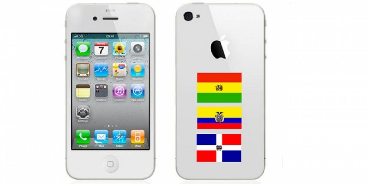 El iPhone 4S en Bolivia, Ecuador y R. Dominicana