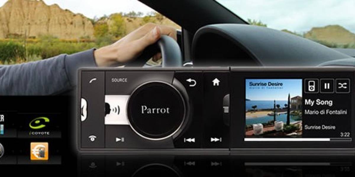 Presentan hoy en España el Parrot Asteroid, la radio Android para el automóvil