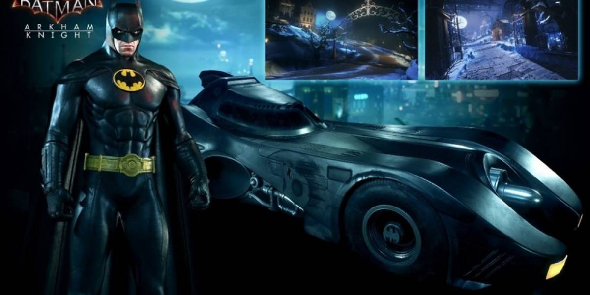 El tráiler del pack de Batman 1989 y su Batimobile para Arkham Knight