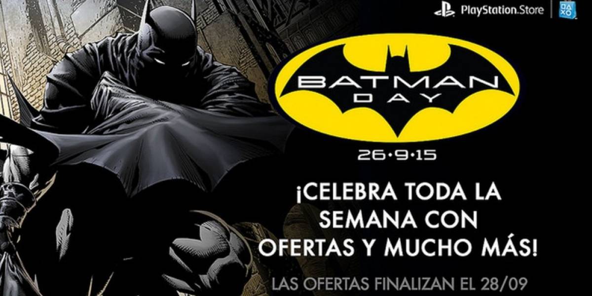 Sony celebra el Batman Day con venta especial en PlayStation Store