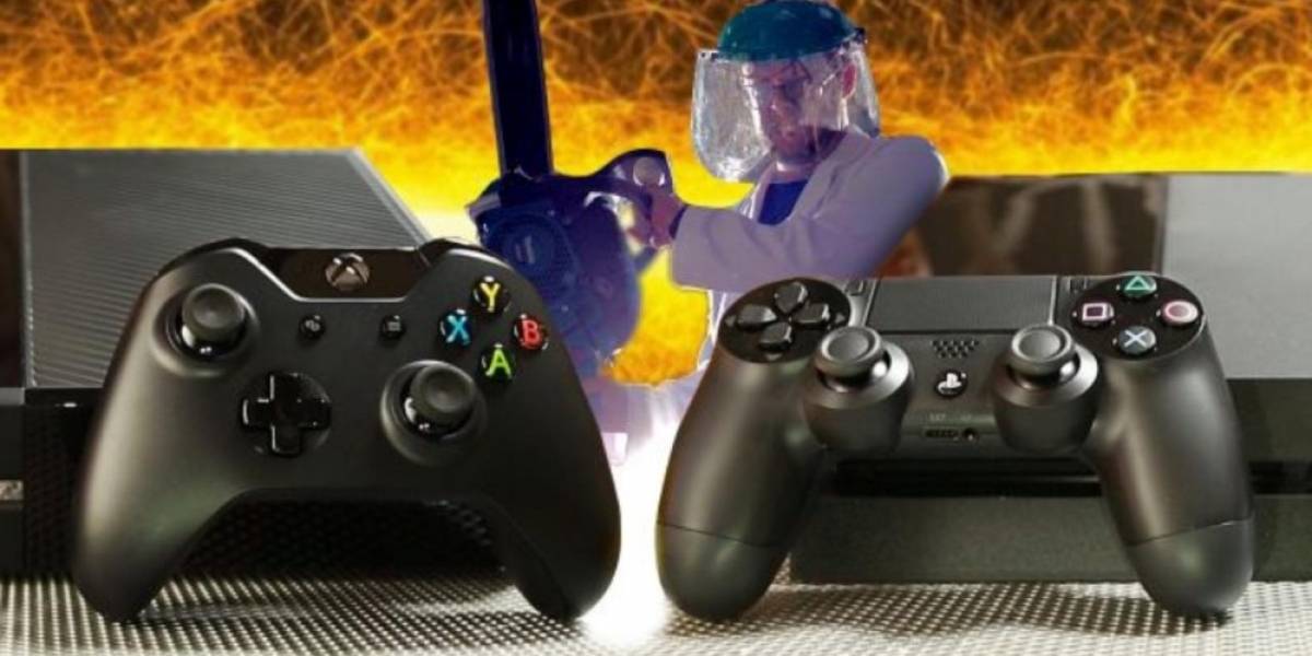 Xbox One y PS4 son puestas en prueba de caída libre, ¿cuál consola sobrevivirá?