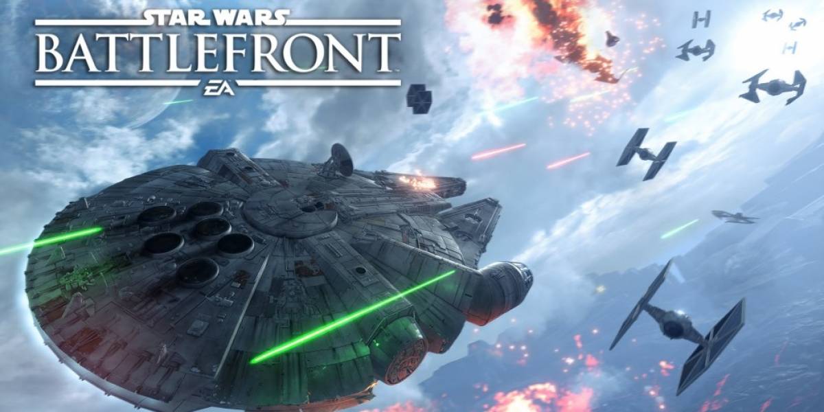 Solo batallas aéreas en el nuevo tráiler de Star Wars: Battlefront #gamescom2015