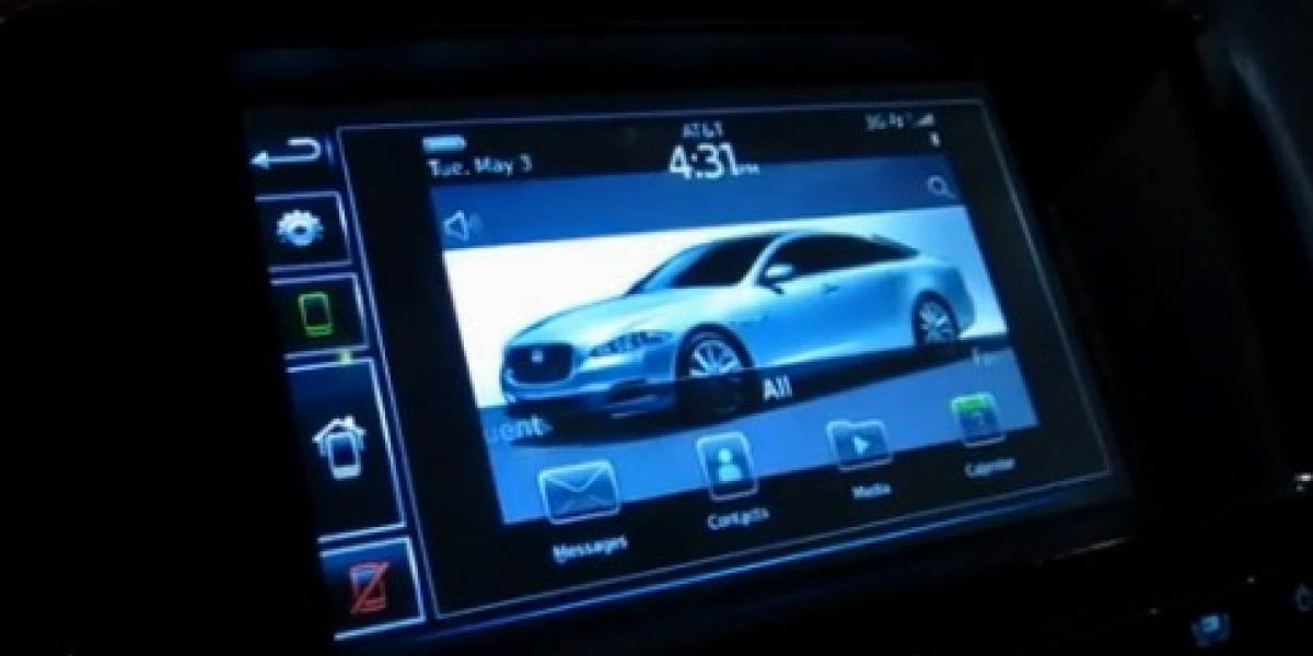 Research in Motion presenta la integración de BlackBerry en Jaguar XJ