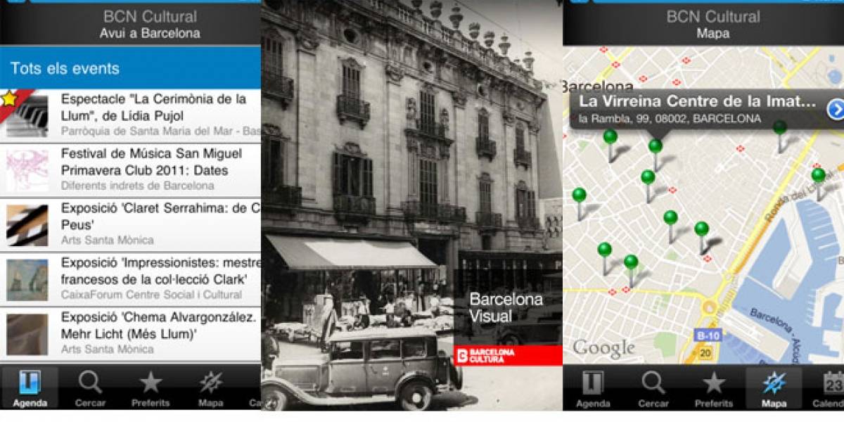 Barcelona lanza dos aplicaciones móviles de cultura para iOS