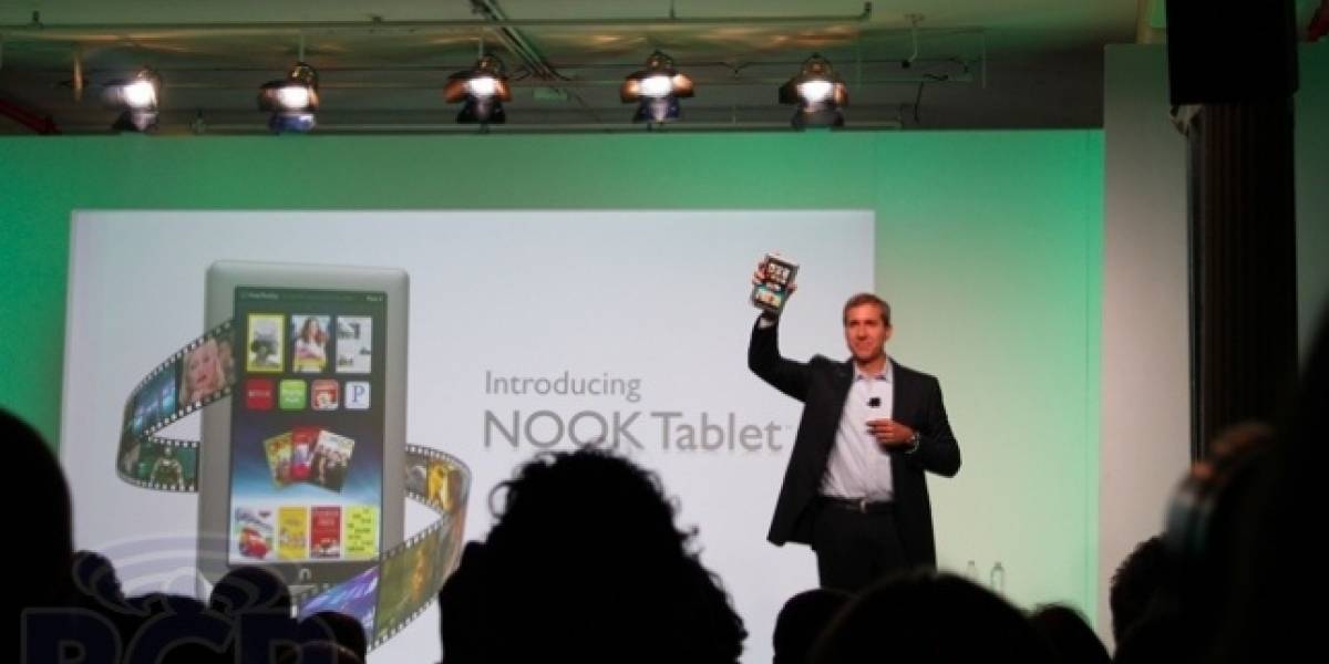 Barnes & Noble anuncia oficialmente el Nook Tablet