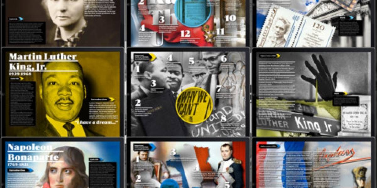 Biografía, una app para conocer a las personas más influyentes de la Historia