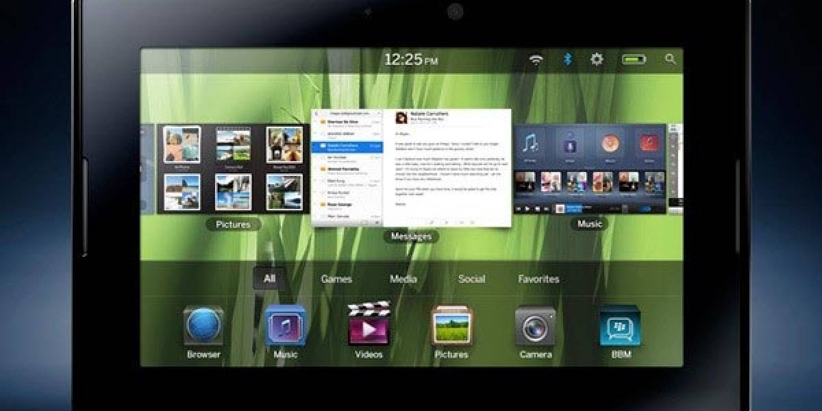 Playbook de RIM podría sufrir retraso debido a problemas de batería