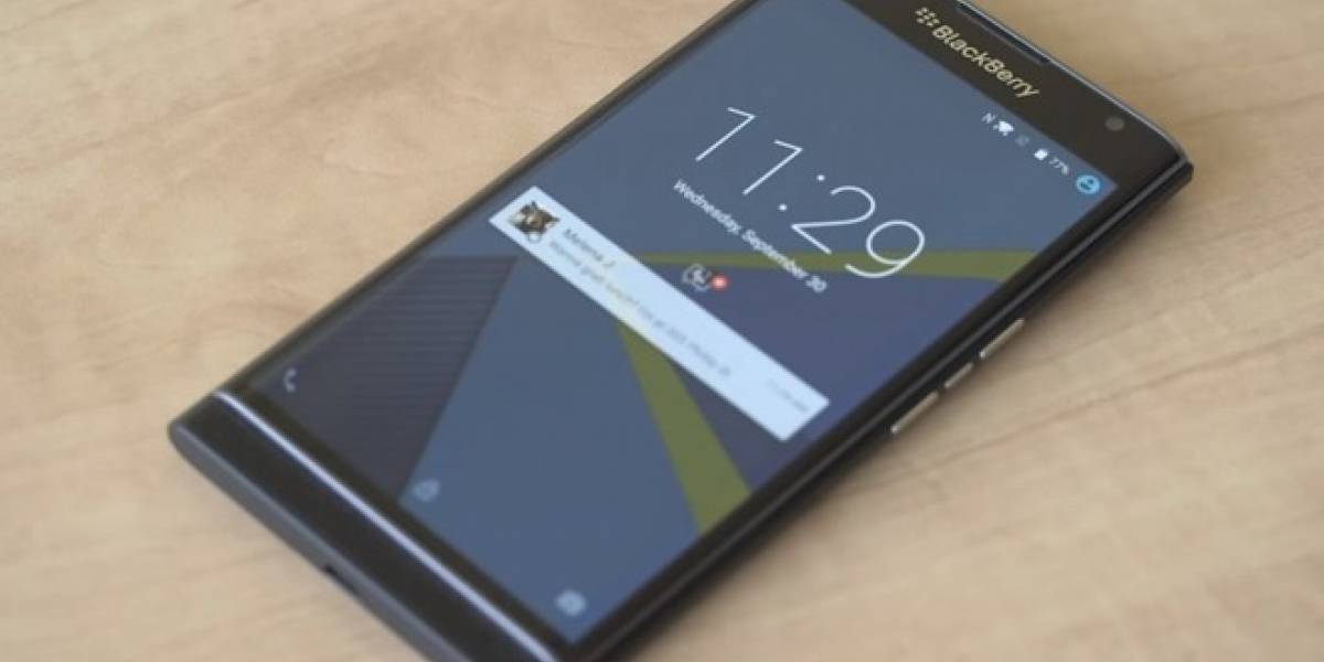 BlackBerry Priv se muestra en acción en su primer video oficial
