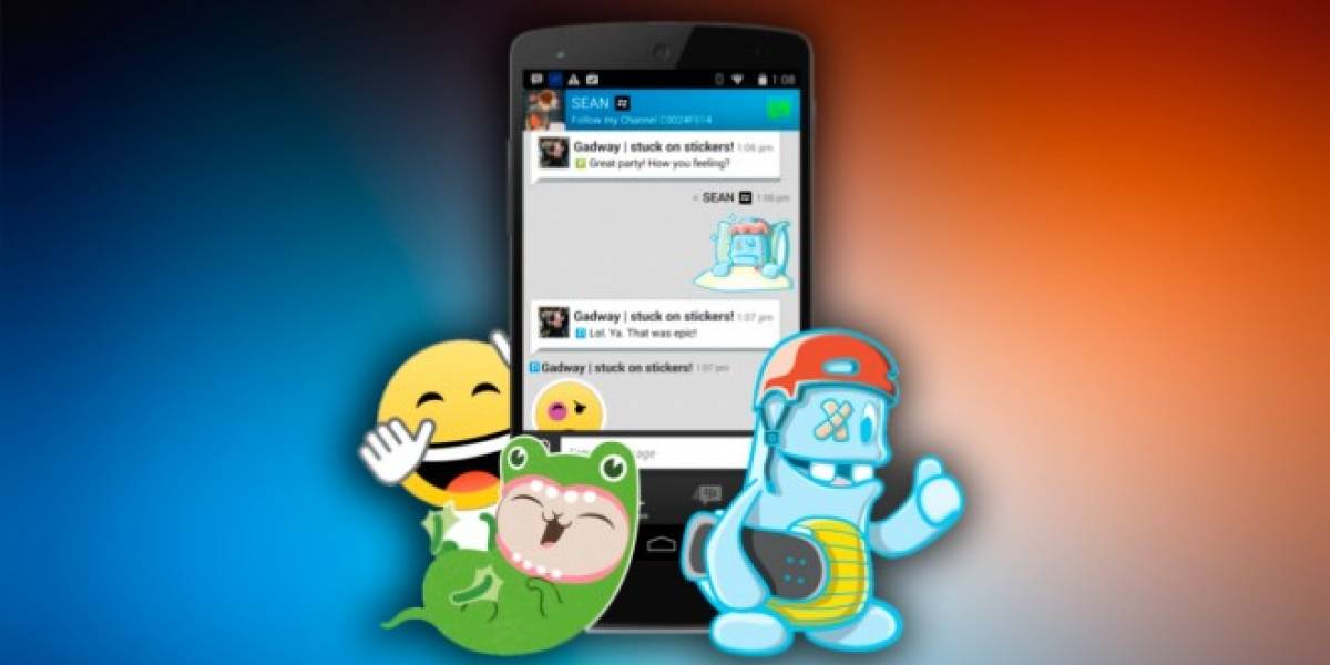BlackBerry quiere entrar al negocio de los stickers con BBM