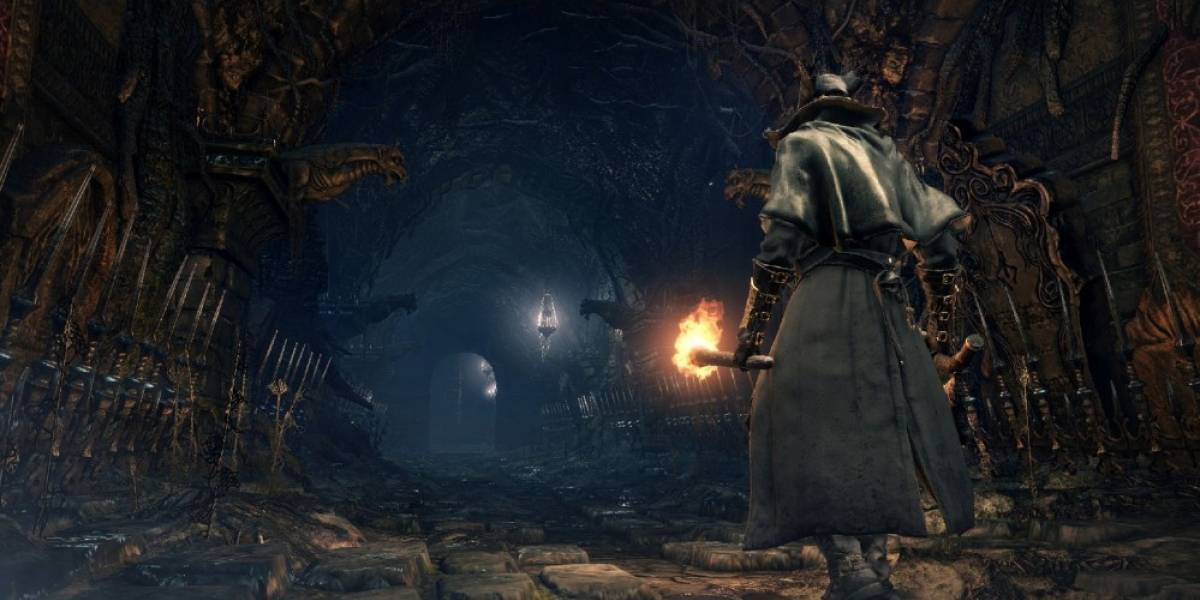 Este es el mapa de Bloodborne