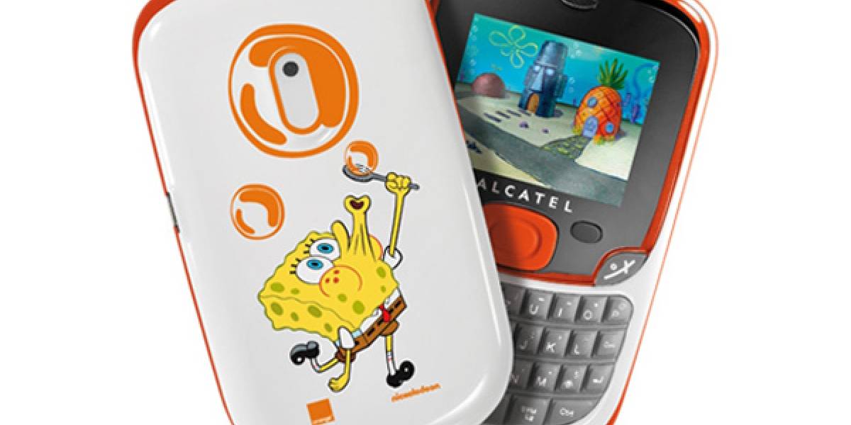 España: Orange se arriesga con otro teléfono de Bob Esponja