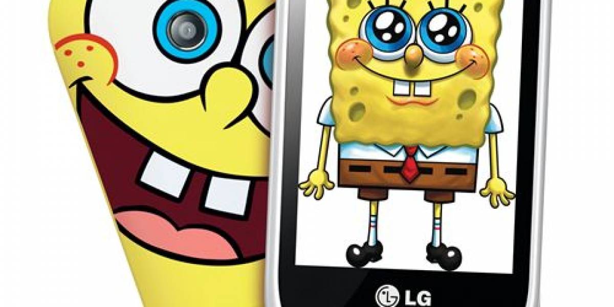 El teléfono móvil de Bob Esponja llega a España de la mano de Orange