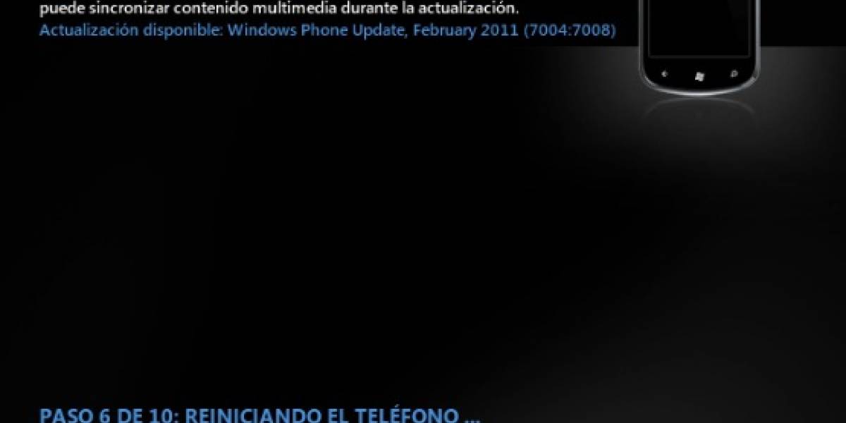 Microsoft reporta fallos al actualizar Windows en el Omnia 7