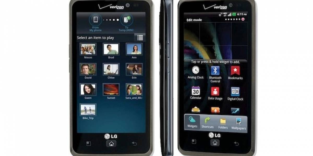 CES 2012: LG Spectrum, un equipo LTE con pantalla HD sólo para Verizon