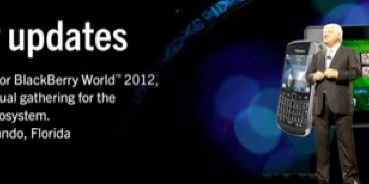 RIM presenta el temario de su próximo Blackberry World Conference