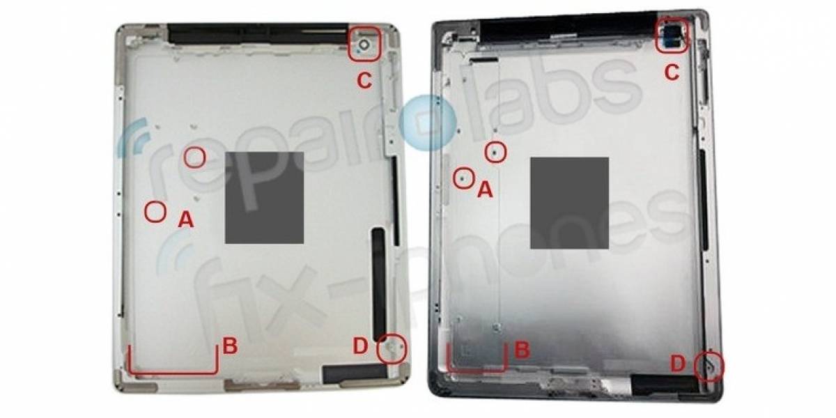 Presunta carcasa de iPad 3 deja intuir más potencia y mayor grosor