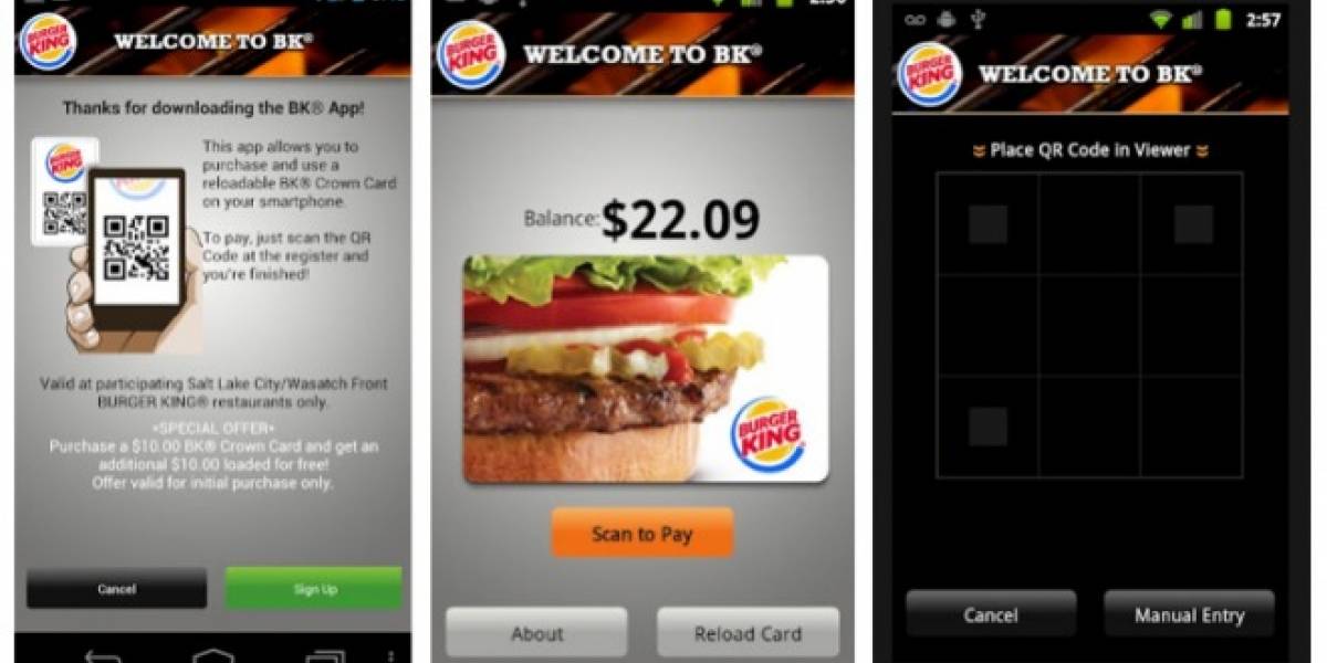 Burger King prueba su app de pago móvil en EEUU