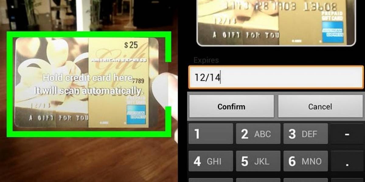 card.io lanza su SDK para Android