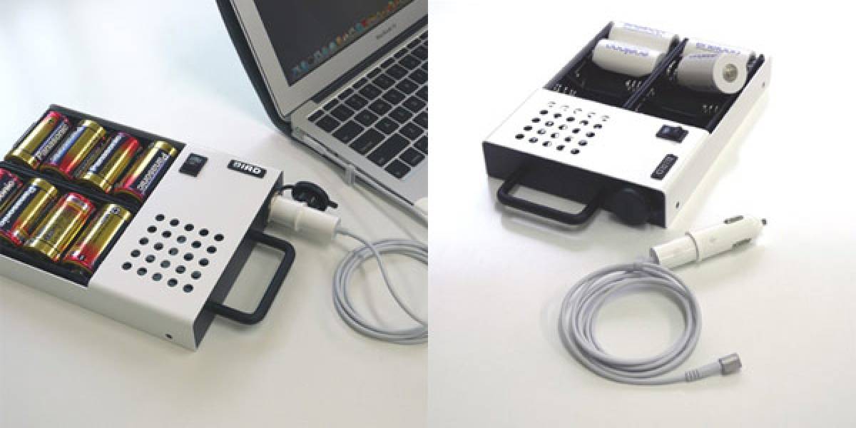 Ahora se puede cargar el MacBook Air con baterías alcalinas