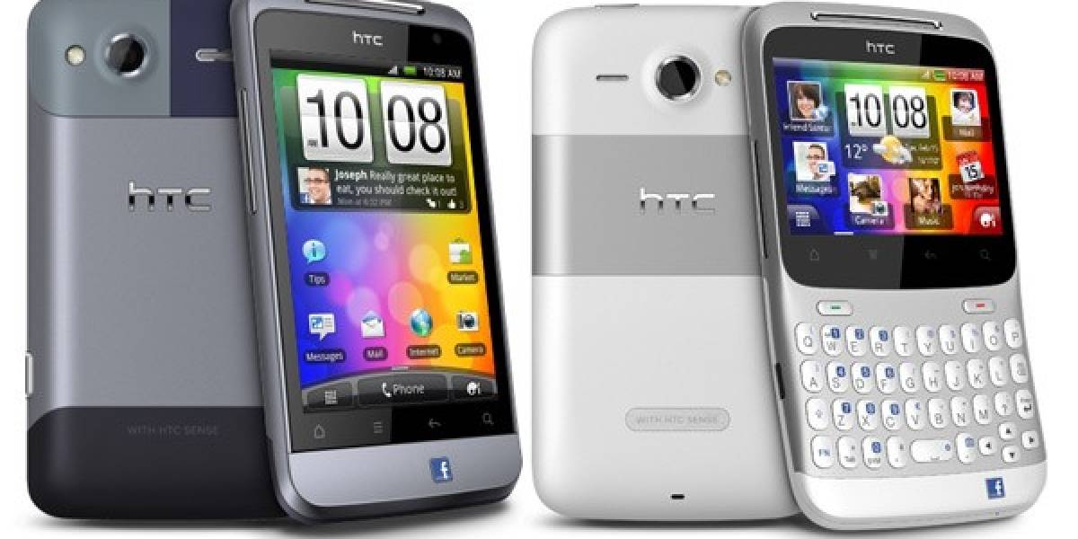 HTC presenta dos nuevos Facebook Phones: ChaCha y Salsa