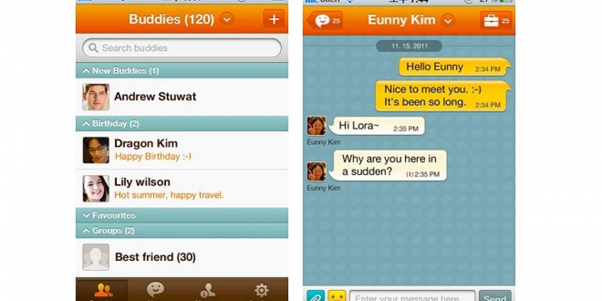 ChatON de Samsung ya disponible para iOS