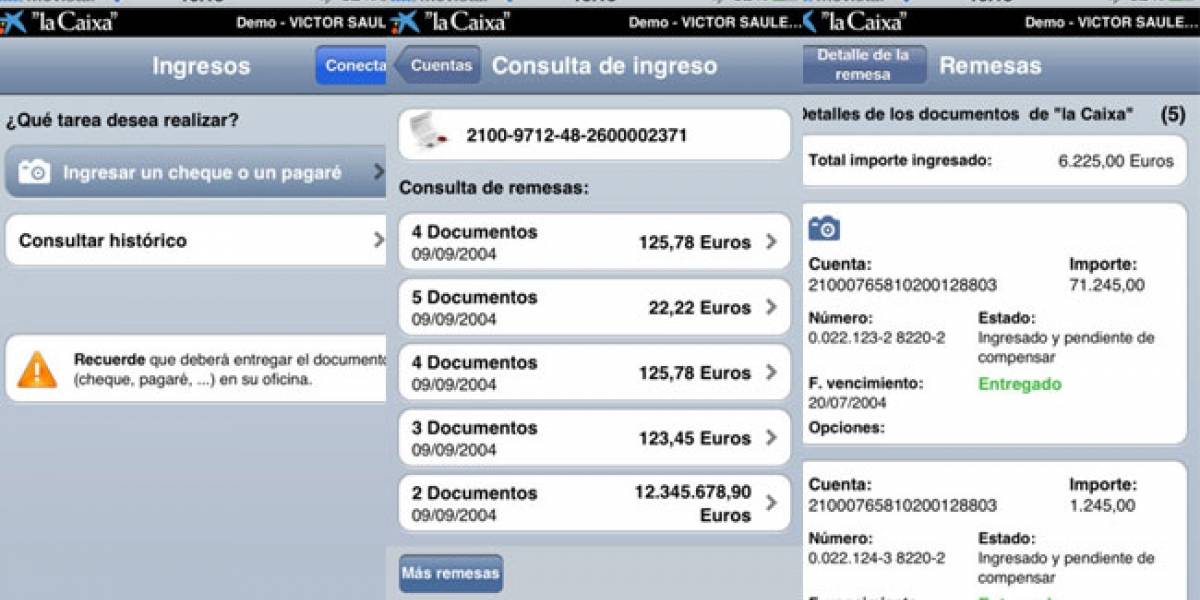 España: La Caixa lanza una aplicación para ingresar cheques con tu iOS