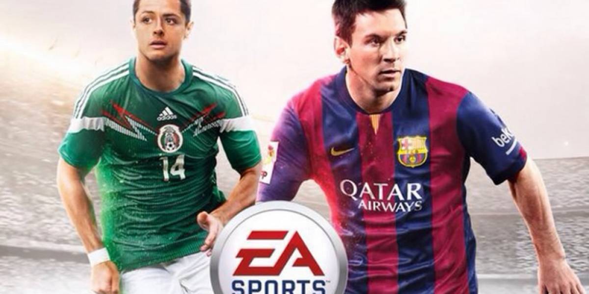 Chicharito aparecerá junto a Messi en portada de FIFA 15