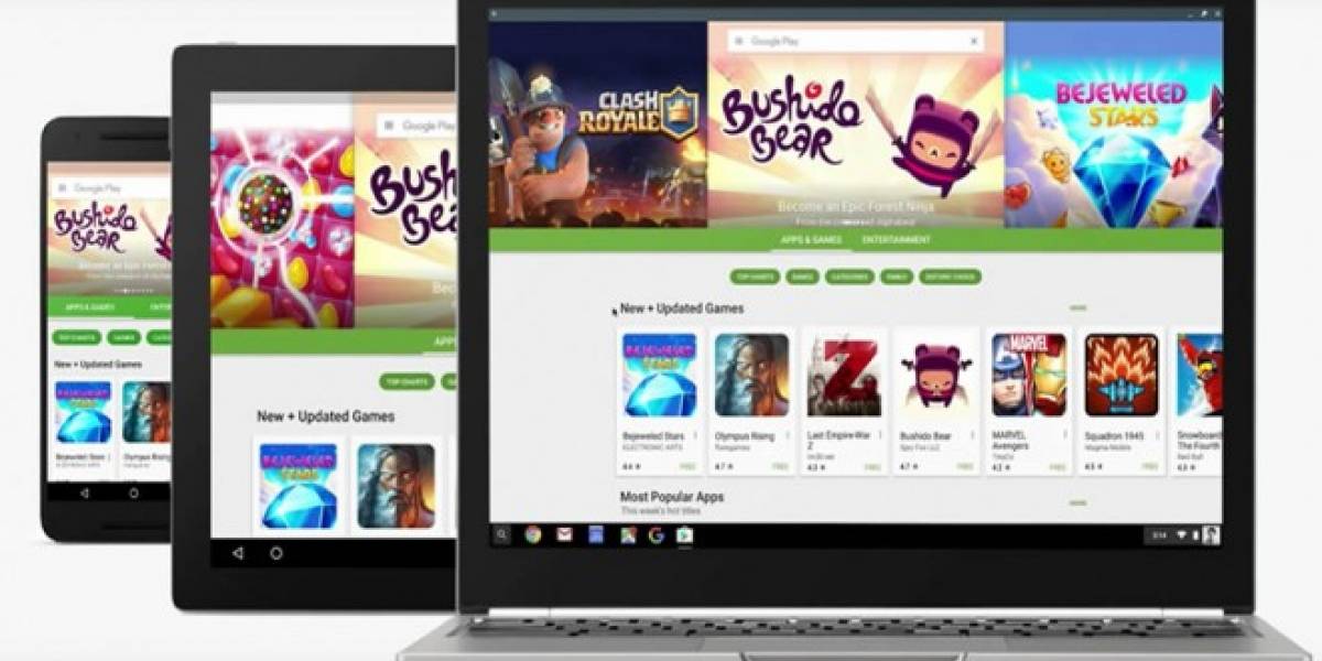 Así lucen las aplicaciones de Android en un Chromebook