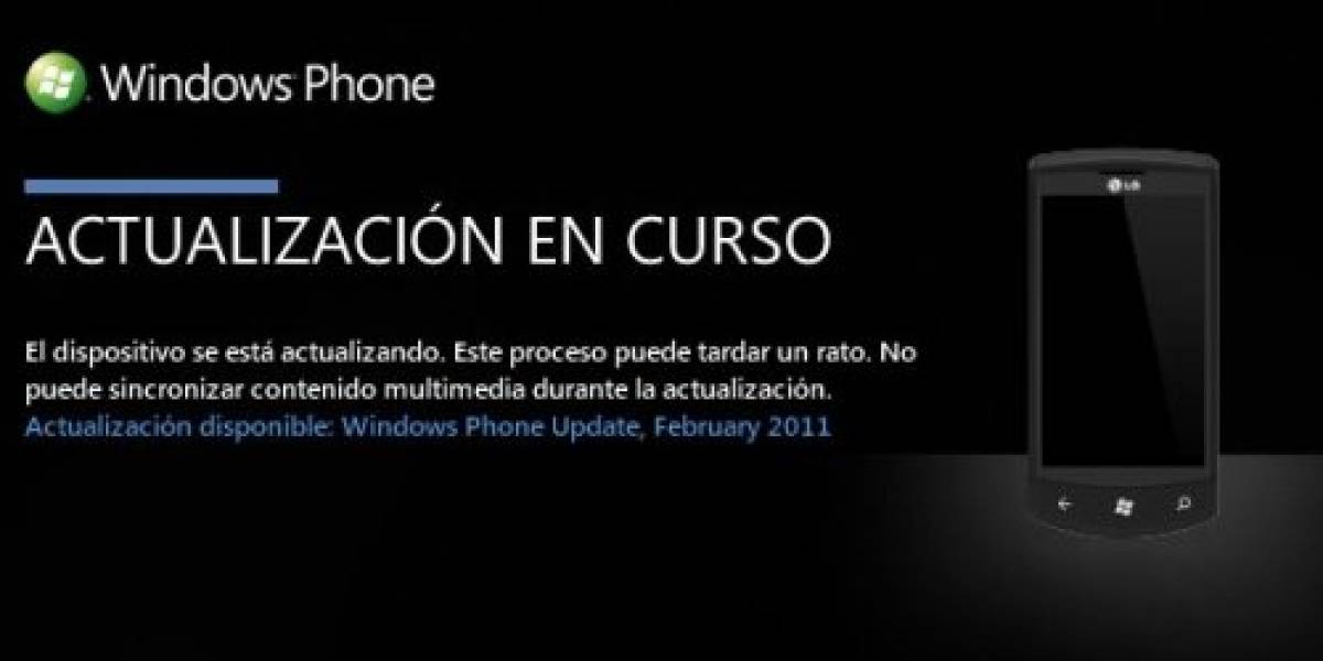 Microsoft libera la primera actualización completa para Windows Phone 7