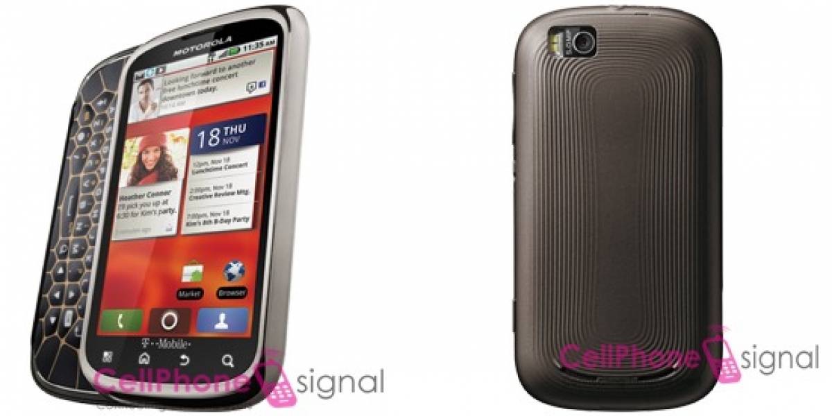 Aparece una foto del Motorola Cliq 2