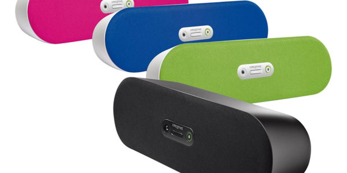 Creative lanza unos altavoces con bluetooth