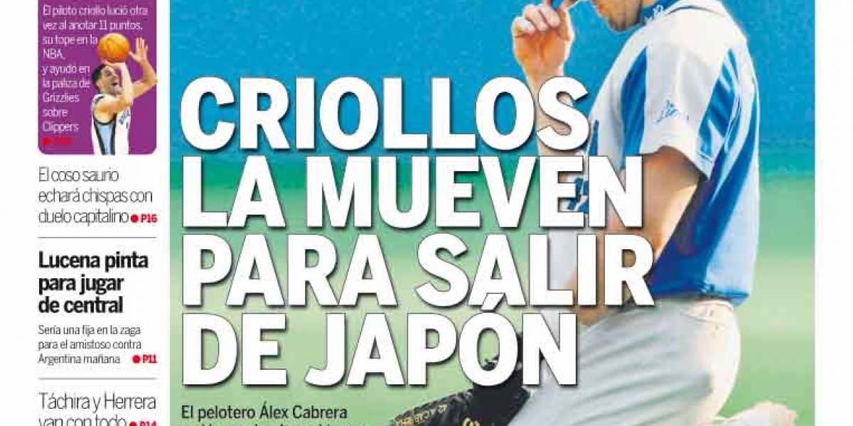 Venezuela: Diario deportivo Líder primero con aplicación para iPad