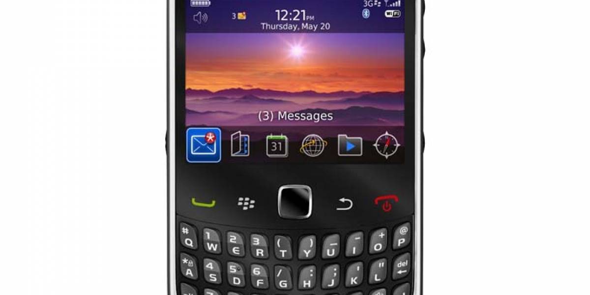 RIM lanza en Chile el BlackBerry Curve 3G