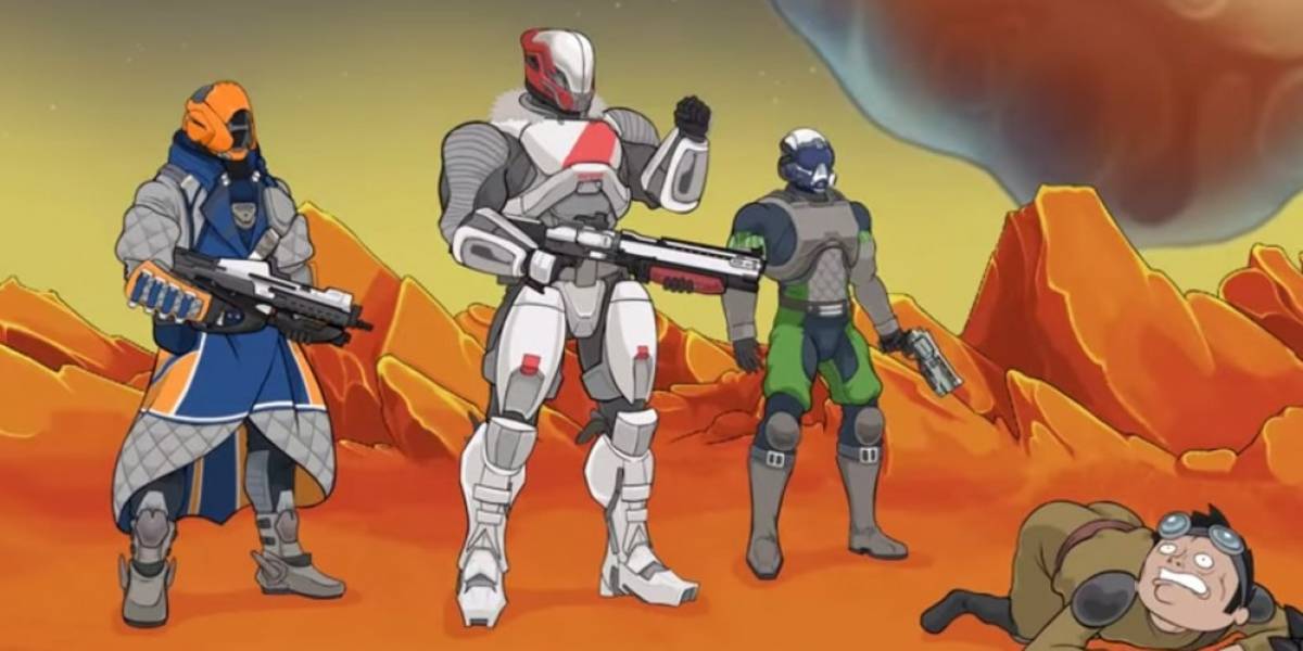 Divertida animación muestra similitudes entre Destiny y Halo