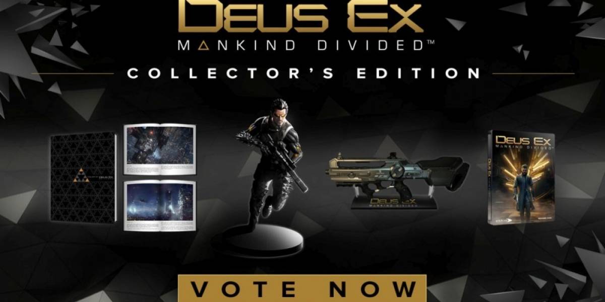 Los fans decidirán el contenido de la Edición de Colección de Deus Ex: Mankind Divided