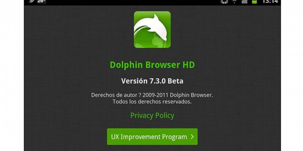 Dolphin Browser 7.3 Beta ya disponible para Android
