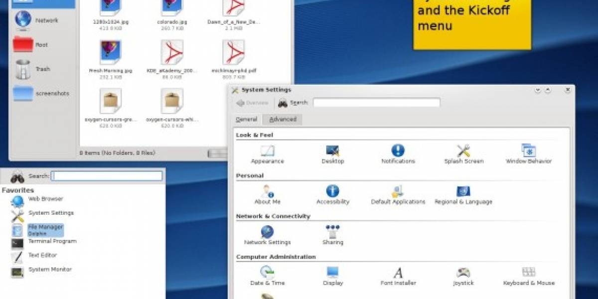 Con ustedes, KDE 4.0