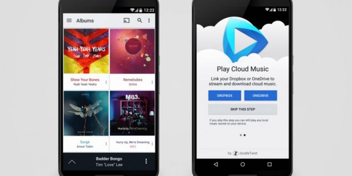 CloudPlayer reproduce tu música de Dropbox, Google Drive y OneDrive