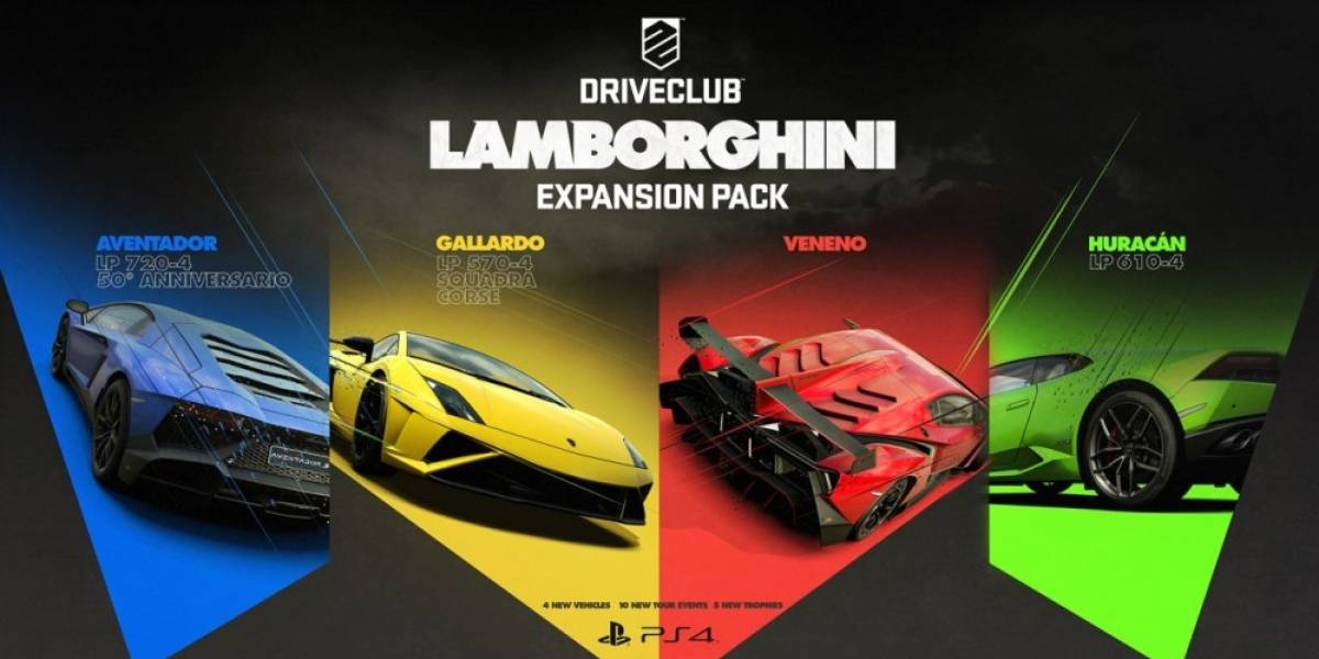 DriveClub recibirá la expansión Lamborghini durante este mes