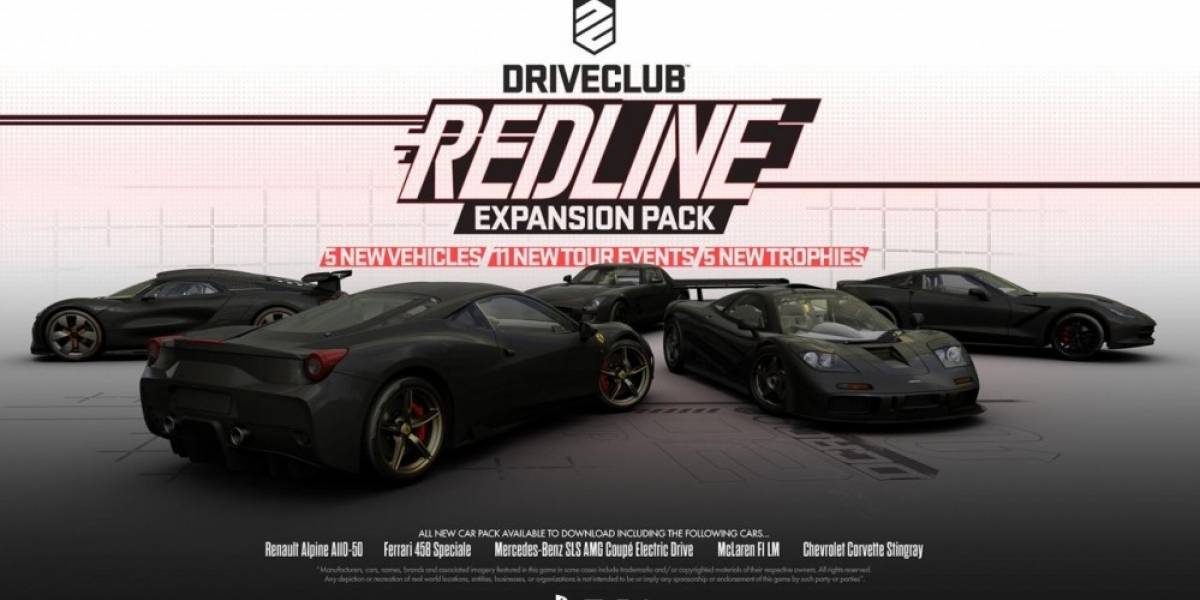 Detalles de la expansión Redline para DriveClub