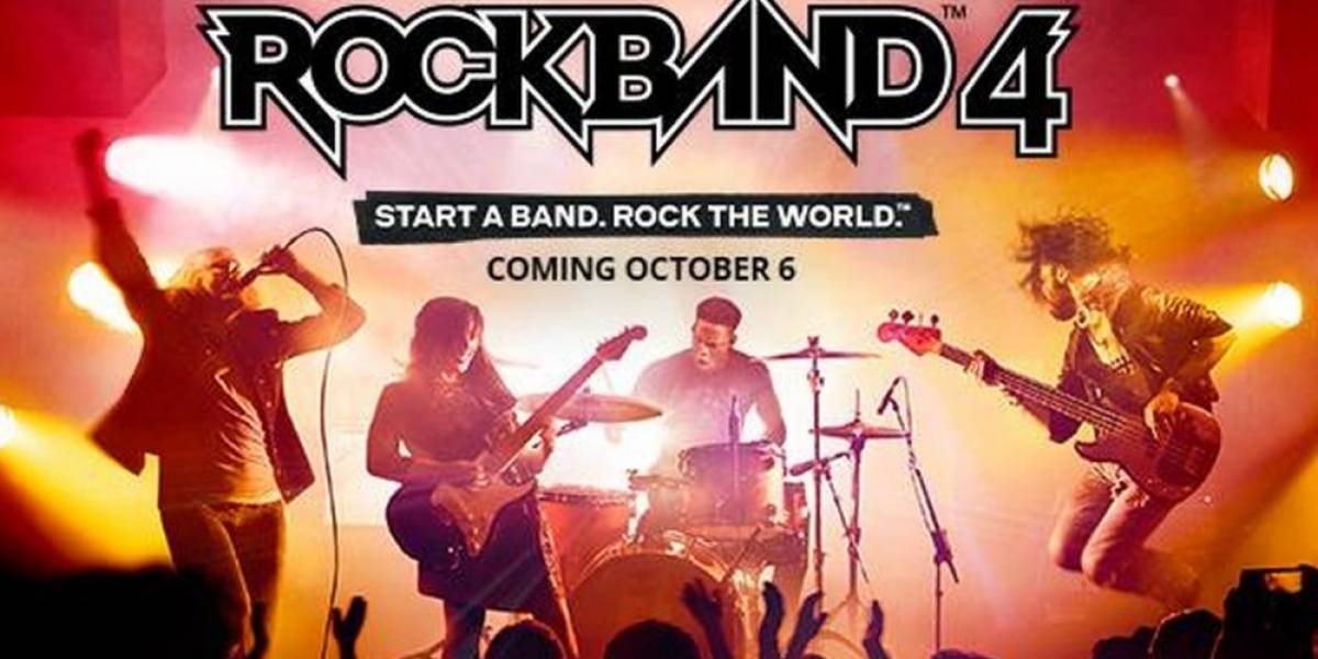 Rock Band 4 ya tiene fecha de lanzamiento #E32015