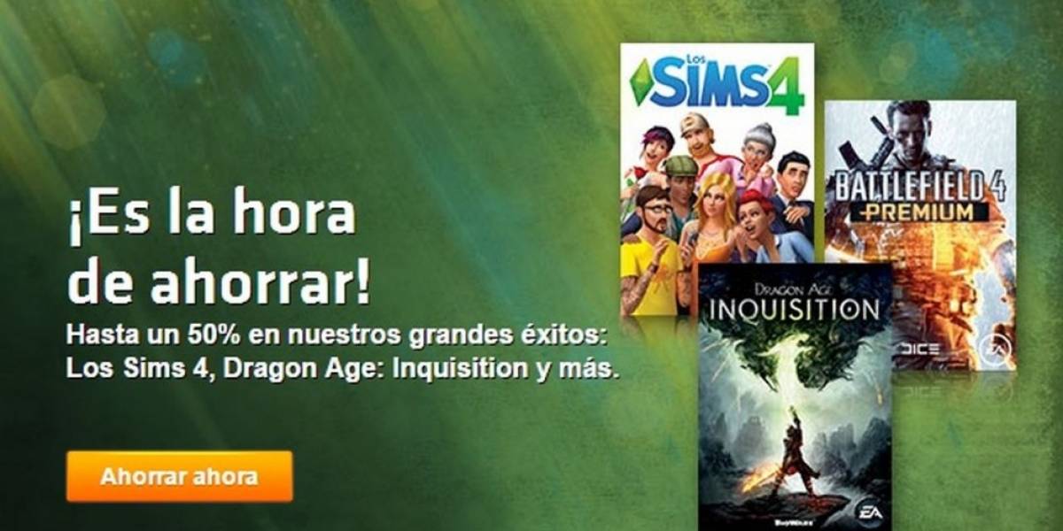 EA arranca venta especial de primavera en Origin