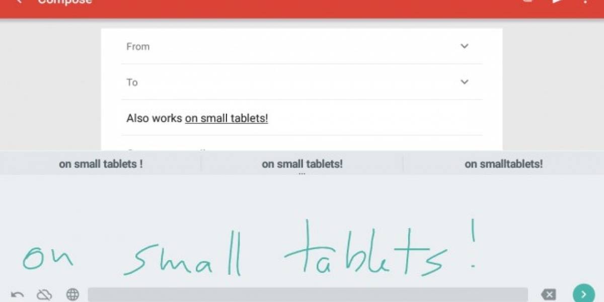 Google lanza un teclado para escribir a mano