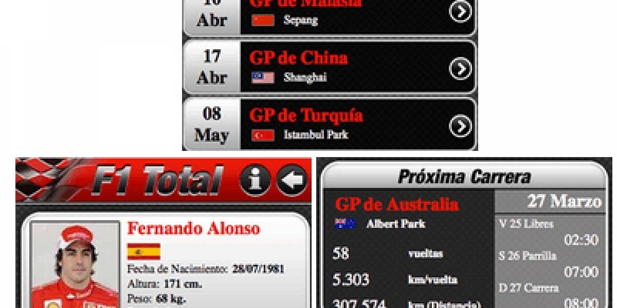 Sigue el Gran Premio de España de Fórmula 1 en tu Nokia