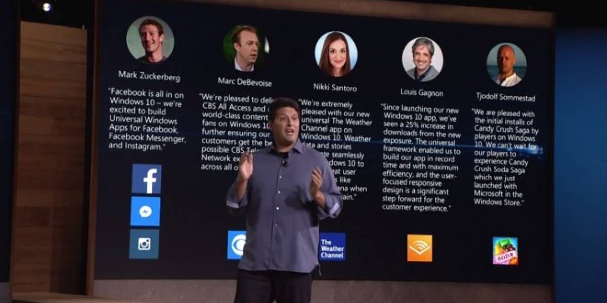 Facebook, Instagram y más aplicaciones llegarán a Windows 10