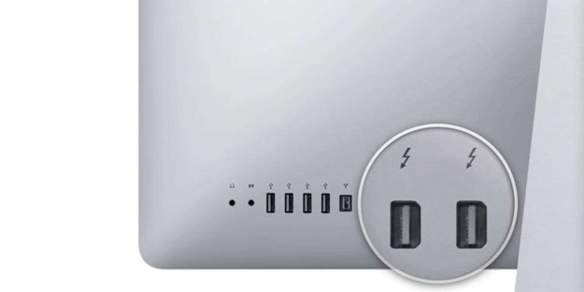 Thunderbolt llega con los nuevos iMac