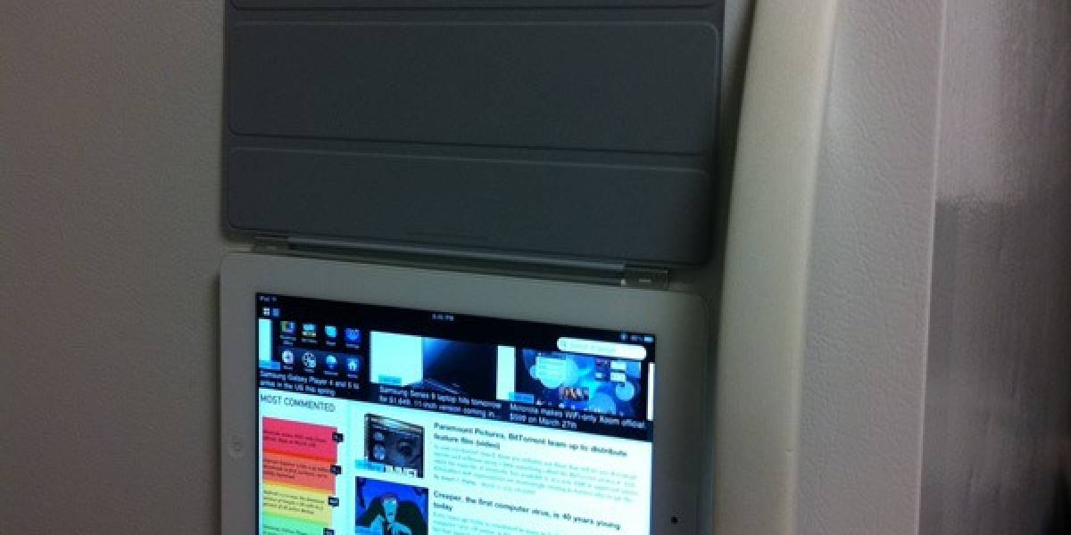 Smart Cover para iPad 2 pega tu tablet al refrigerador