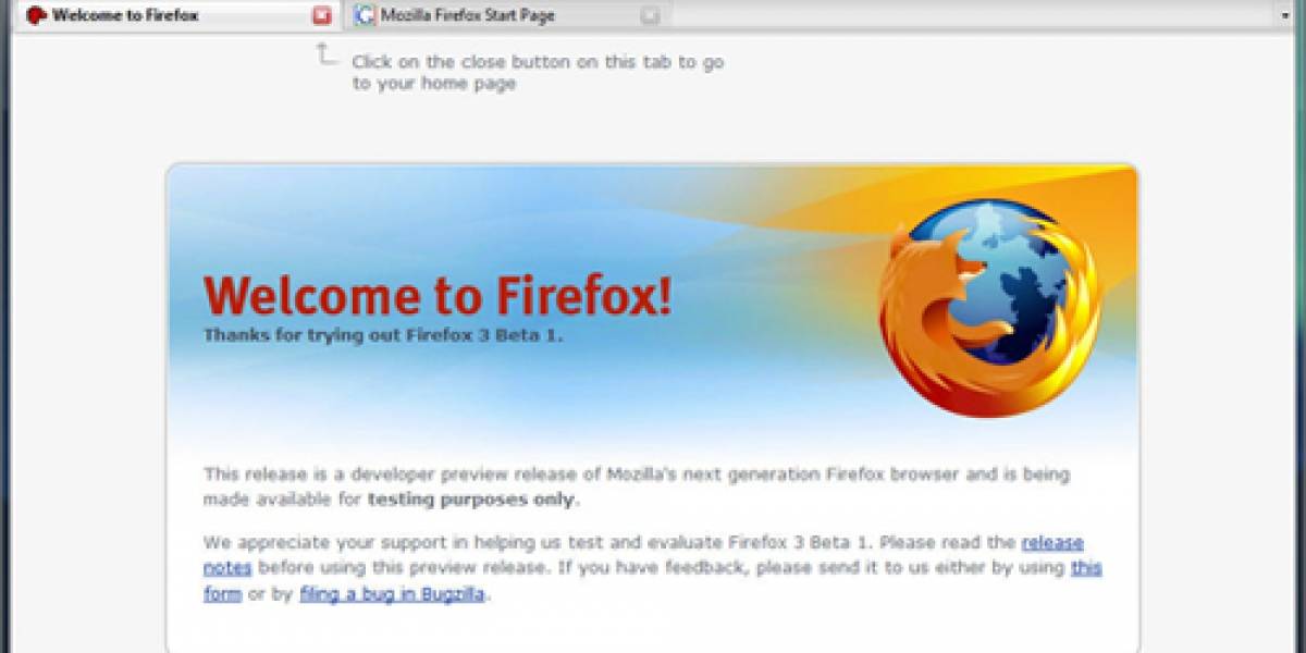 Mozilla Firefox 3 beta 1, un adelanto